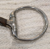5.75" / 145 Bombers Ultra Comfy Lock Up Eggbutt Snaffle (2595)