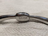 5.5" WTP Loose Ring Normal Plate Snaffle Bit (2778)