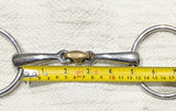 4.75" Stubben 2in1 Loose Ring Double Jointed Lozenge Snaffle Bit  (2718)