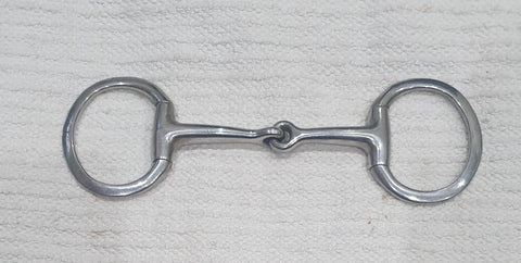 5" Eggbutt snaffle, single joint (2205)