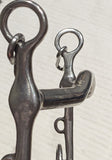 5.5" Weymouth, fixed cheek with forward tongue relief port (3119)
