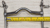 5.5" Weymouth, fixed cheek with forward tongue relief port (3119)