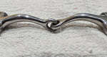 5" Korsteel eggbutt snaffle, curved single jointed mouthpiece (2039)