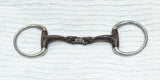 5.5" Eggbutt snaffle, curved sweet iron french link mouthpiece (2030)