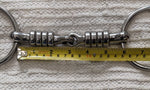 5.5" Loose ring cherry roller snaffle bit NEW (2150)