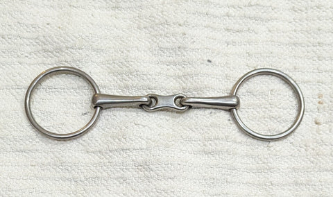 4.75" Loose Ring French Link Snaffle Bit - 12mm mouthpiece (2206)