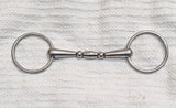 5" KY Rotary double jointed snaffle bit (2184)