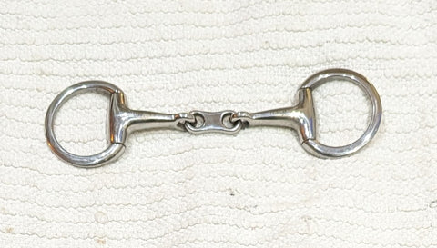 Small Ring French Link Eggbutt Bradoons Double Jointed Bits Eggbutt 4