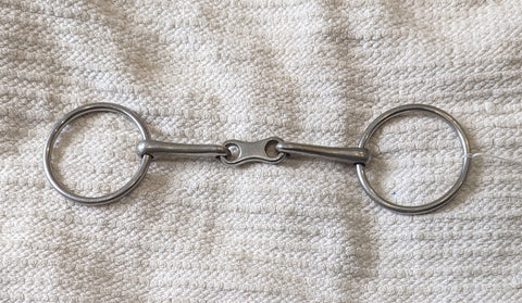 5.5" Loose Ring French Link Snaffle Bit - 10mm mouthpiece (2246)