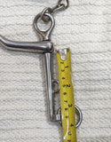 5.5 / 5.75" Double bit set, low ported weymouth / bradoon snaffle (2267)