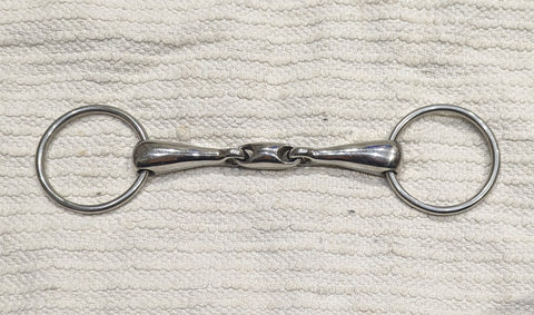 6" Loose ring training / lozenge snaffle,  (2346)