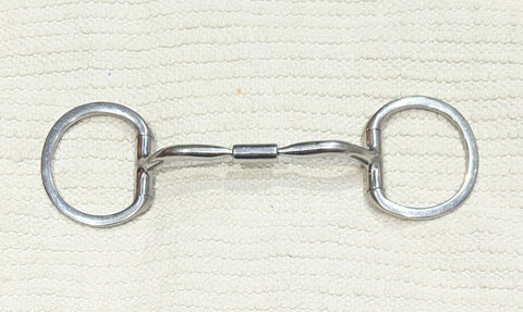 5.5" Myler MB02 eggbutt comfort snaffle, no hooks (2404)