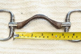 5" Trust Sweet Iron Eggbutt Medium Port (happy tongue) Snaffle Bit (2414)