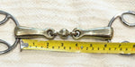 6" Wilkie / bevel snaffle, peanut lozenge mouthpiece NEW (2418)