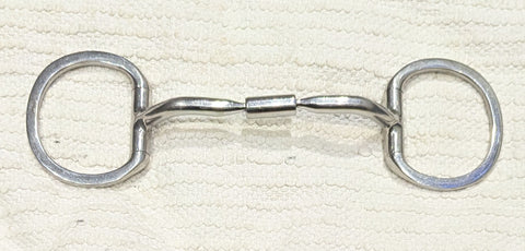 5.5" Myler MB02 eggbutt comfort snaffle, no hooks (2430)