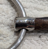 5.75" / 14.5 Fager Harry Sweet Iron Loose Ring Snaffle  (2457)