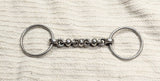 4.5" Loose ring waterford snaffle bit (2466)