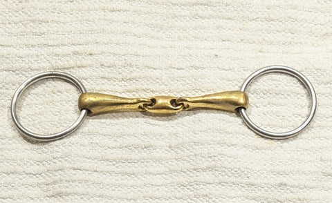 5.5" Loose ring training / lozenge snaffle  (2501)