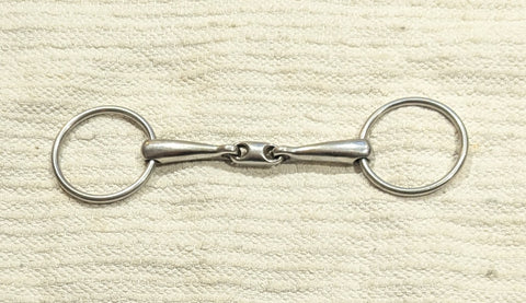 5.5" Loose ring training / lozenge snaffle  (2521)