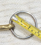 5.5" Loose ring bradoon lozenge snaffle (verbindend style) (2519)