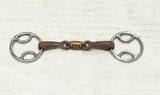 5" Wilkie bevel sweet iron lozenge snaffle (2496)