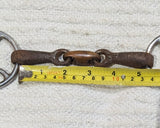 5" Wilkie bevel sweet iron lozenge snaffle (2496)