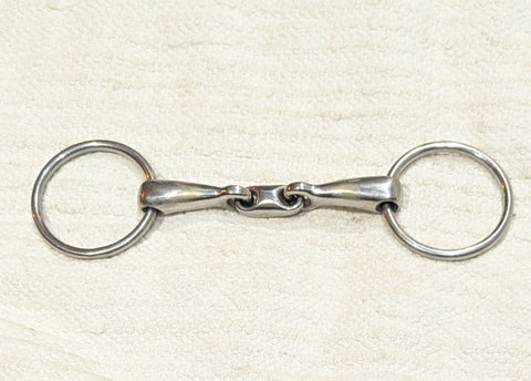 5" Loose Ring Training Snaffle / Lozenge Snaffle (2522)