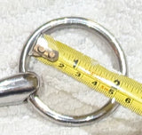 5.75" / 6" Double bit set, low ported weymouth / bradoon snaffle (2532)