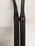 Rubber reins. Black. 52" (RR1)