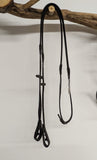 Rubber reins. Black. 54" (RR3)