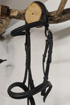 Barnsby Snaffle Bridle. Black. Full size (BR2)