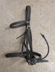 Barnsby Snaffle Bridle. Black. Full size (BR2)