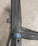 Barnsby Snaffle Bridle. Black. Full size (BR2)