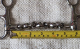 5.5" Hanging cheek snaffle, waterford mouthpiece (1792)