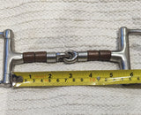 5.5" D ring copper roller snaffle (1891)