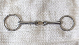 5.5" Loose Ring French Link Snaffle Bit Small Bradoon Ring (1934)