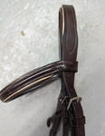 Snaffle Bridle. Brown. Full size (BR1)