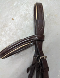 Snaffle Bridle. Brown. Full size (BR1)