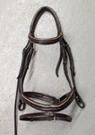 Snaffle Bridle. Brown. Full size (BR1)