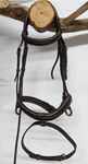 Snaffle Bridle. Brown. Full size (BR1)