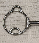 6" Fylde Sleeved Wilkie Snaffle Bit (2677)