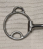 6" Fylde Sleeved Wilkie Snaffle Bit (2677)