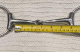 5.5" Loose ring sleeved snaffle, single joint (2666)