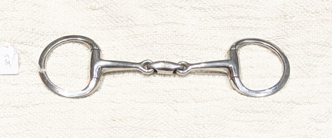 5.75" Jeffries Eggbutt Snaffle, revolver lozenge centre (2681)