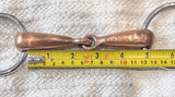 1 4.5" Loose ring sweet copper snaffle NEW