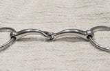 5.5" JP Korsteel Single Jointed Curved Snaffle Bit  (2775)
