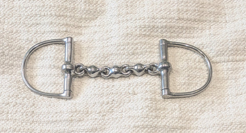 5" D ring waterford snaffle bit (2751)