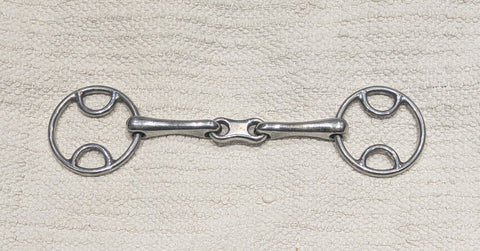 5" Wilkie / bevel snaffle, french link mouthpiece (2739)