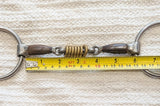 5.5" Loose Ring Sweet Iron Copper Roller Snaffle Bit (3118)
