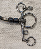 6" / 150mm Bombers Happy Tongue Cherry Roller Pelham Bit (2802)